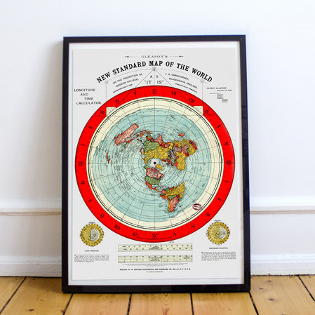 

Terlaris Poster Peta BUMI DATAR Azimuthal Equidistance (Ukuran A3) SALE