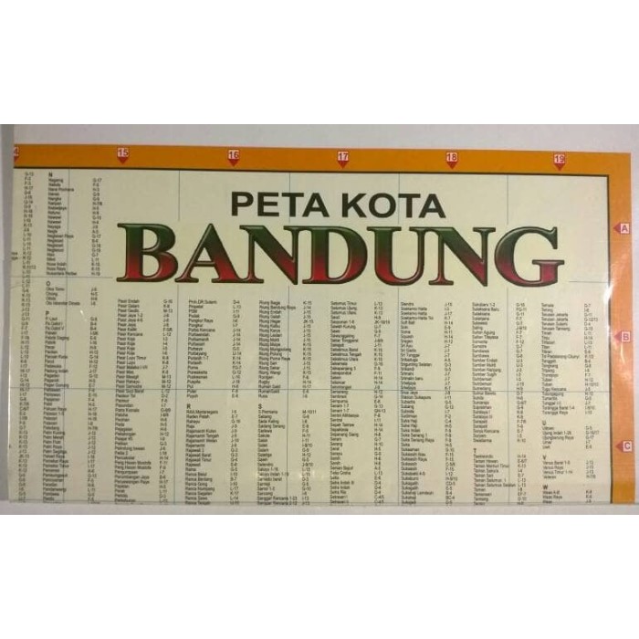 

Terlaris PETA KOTA BANDUNG SALE
