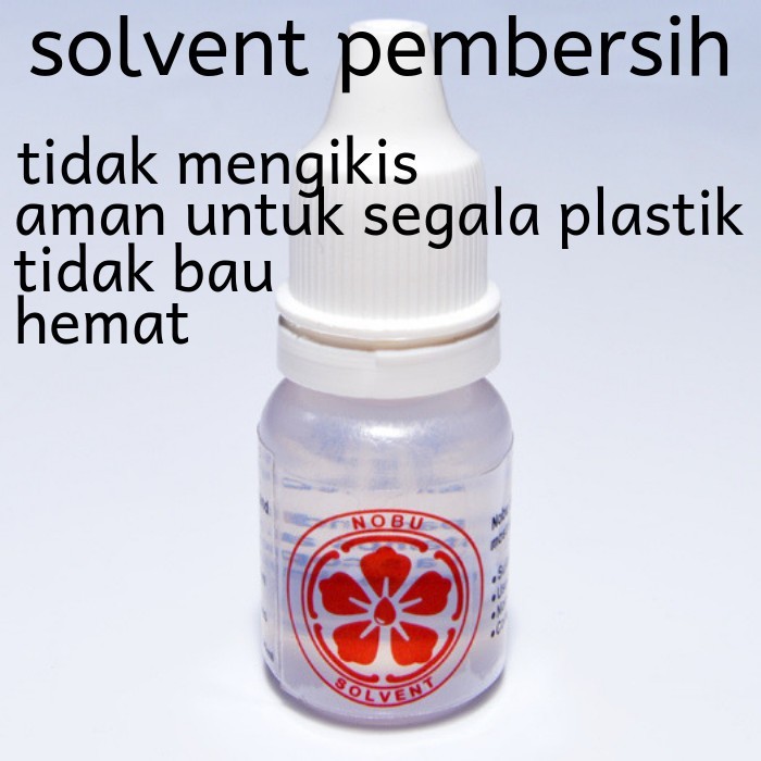 

Terlaris NOBU SOLVENT - Pembersih / Penghapus Tinta Stempel - 10ml SALE