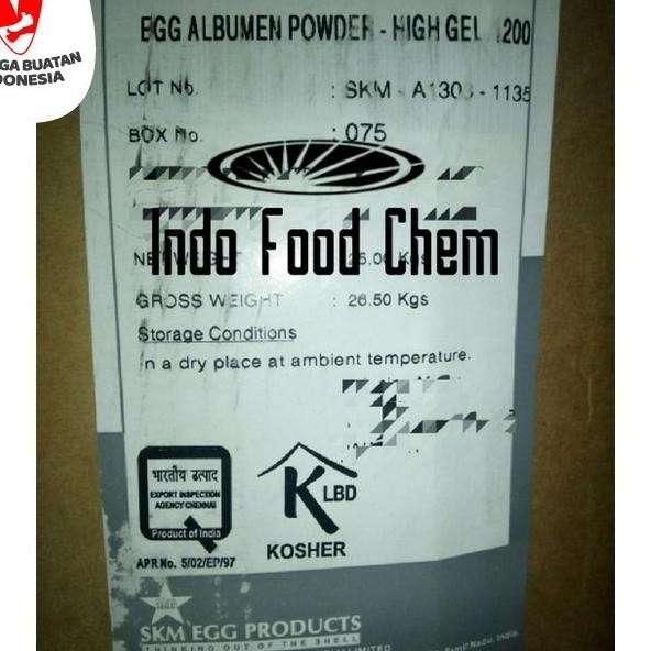 

Egg Albumen Powder - Tepung Putih Telur Repa 500Gr