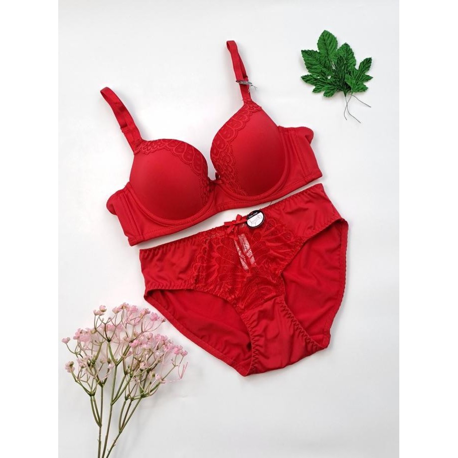 Bra Set PIERRE CARDIN 73558 - BH Set Berkawat (Dapat Bra + CD) IS81