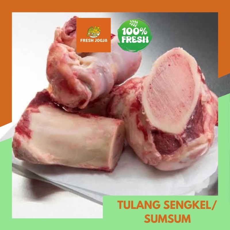 

Tulang Sengkel/Sumsum Sapi per pcs | Fresh Jogja
