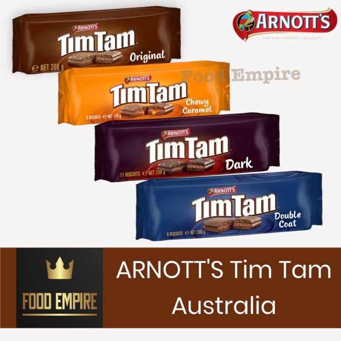 

TERJAMIN ARNOTT'S Tim Tam Australia Chocolate Biscuit Timtam Arnotts