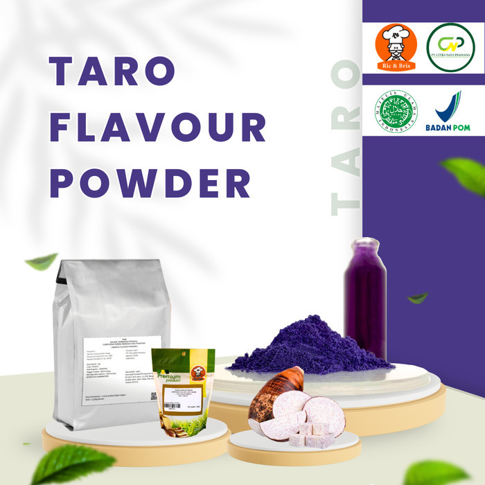 

SPECIAL Taro Powder Pure / Bubuk Minuman Taro / Taro Flavour Powder