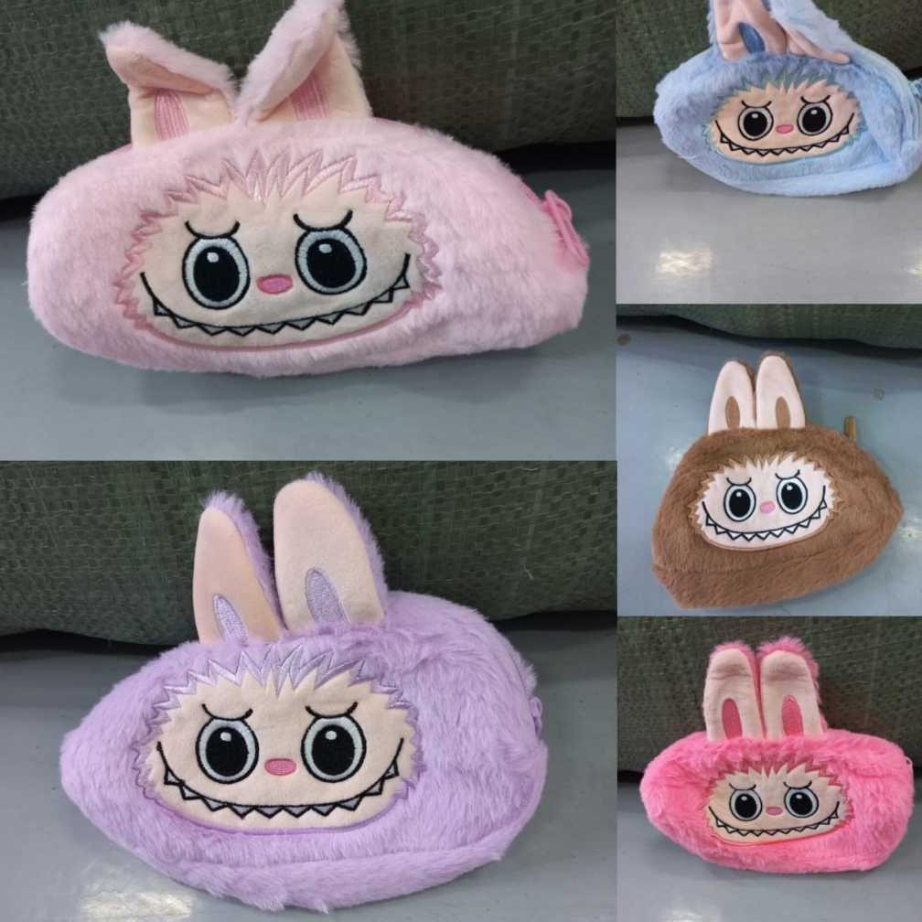 

SPECIAL Pouch Tempat Alat Tulis Boneka Karakter Labubu 6 warna ul-64