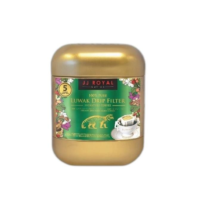 

Jj Royal Luwak Drip Signature Tin 45Gr