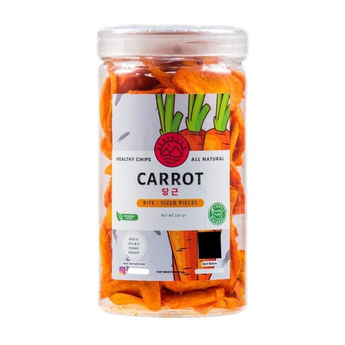 

PROMO KERIPIK WORTEL CRISPY 850 ML KERIPIK SAYUR BUAH PREMIUM