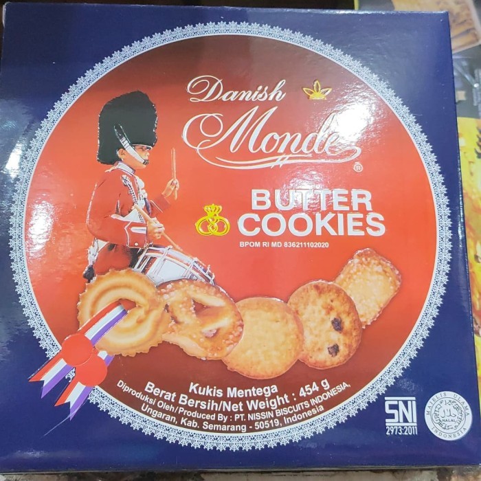 

GRATIS ONGKIR Monde Butter Cookies 454gr