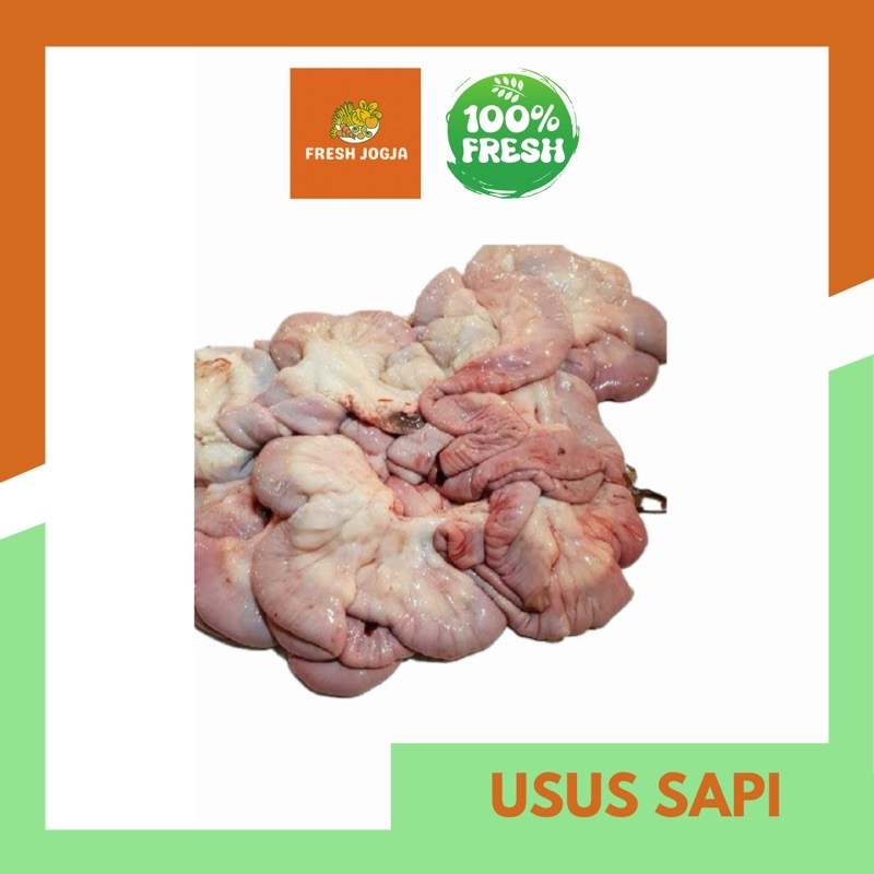 

Usus Sapi Segar per 500gr | Fresh Jogja