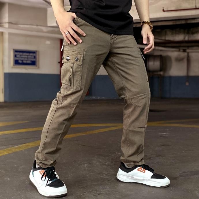 Celana Cargo Panjang Pria Tony Jack Celana Cargo Pants Premium LN