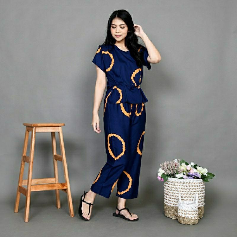 Terbaru 2024 Stln Pakean Korea One Set Baju Perempuan Remaja Stelan Bju Atasan Dan Bawahan Outfit Ke