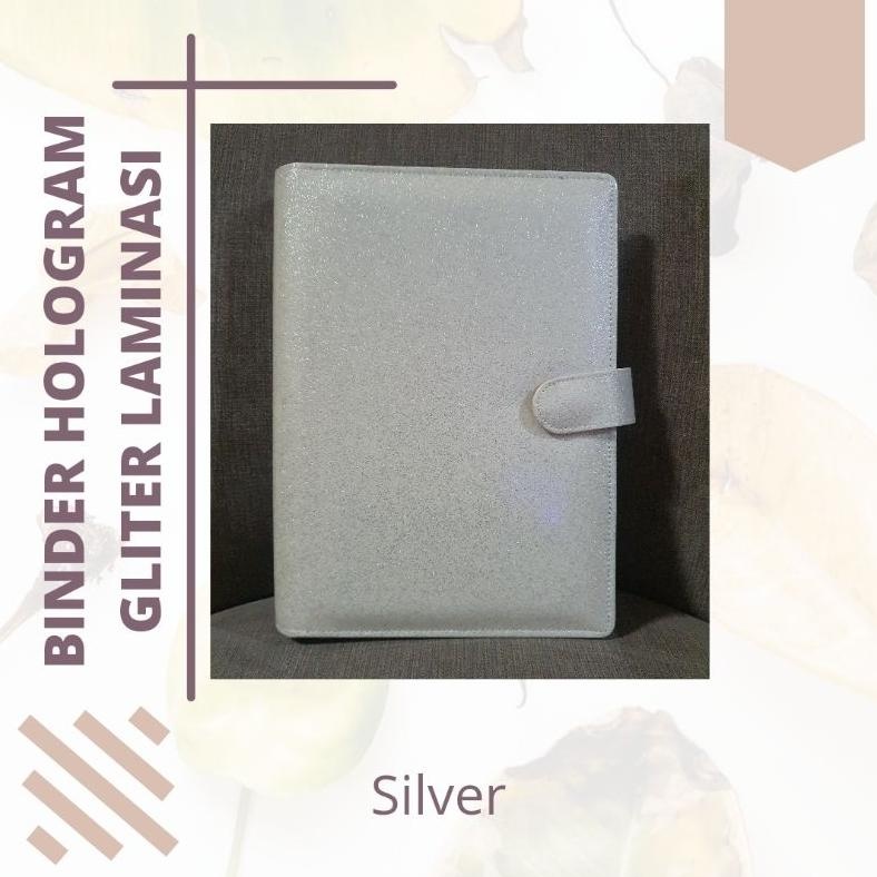 

TERMURAH Binder Hologram Gliter Laminasi A5 / B5 al-116