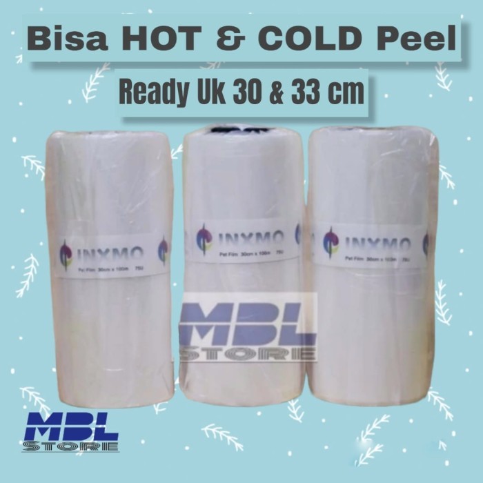 

PET FILM DTF INXMO 30 CM X 100 MTR 75MICRO