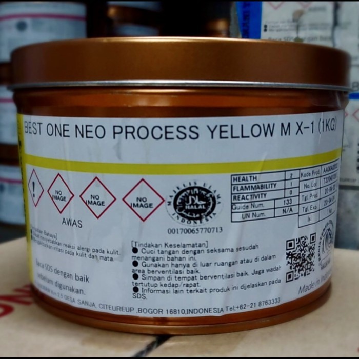 

TINTA CETAK CEMANI TOKA, BEST ONE NEO PROCESS YELLOW MX-1