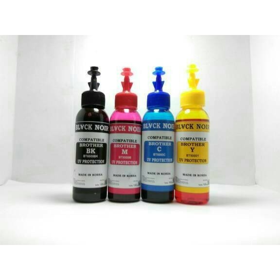 

PAKET TINTA BROTHER BT6000 & BT5000 @4 WARNA