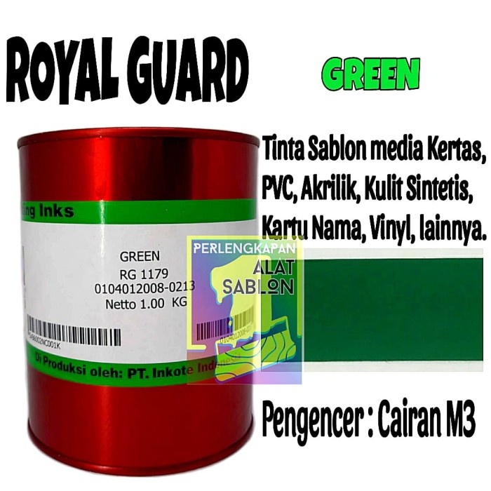 

ROYAL GUARD 1179 GREEN TINTA SABLON PVC 1KG