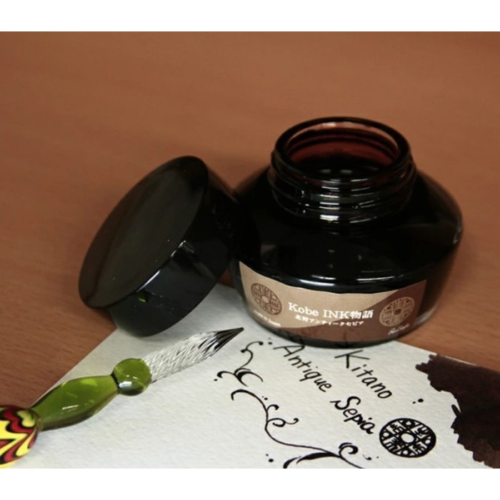 

NAGASAWA KOBE INK 50ML KITANO ANTIQUE SEPIA