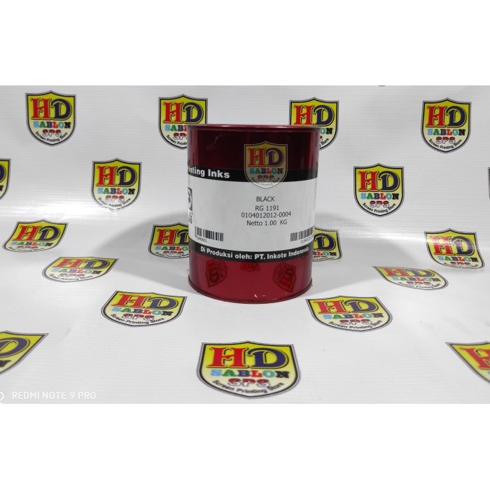

TINTA PVC RG 1191 BLACK