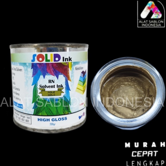 

TINTA SABLON PVC SOLID INK PALE GOLD 200GR