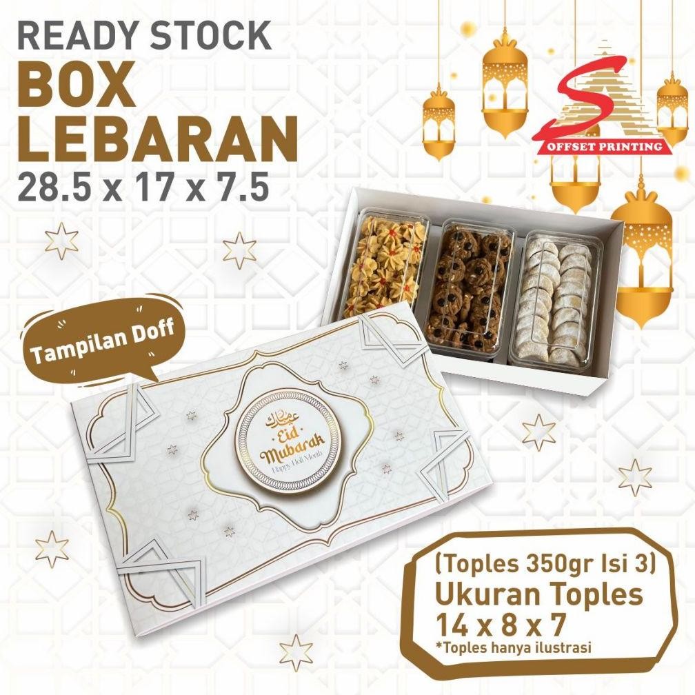 

To94 28.5 x 17 x 7.5 Hampers Lebaran/Box Lebaran/Box Kue Kering/Dus Idul Fitri Original