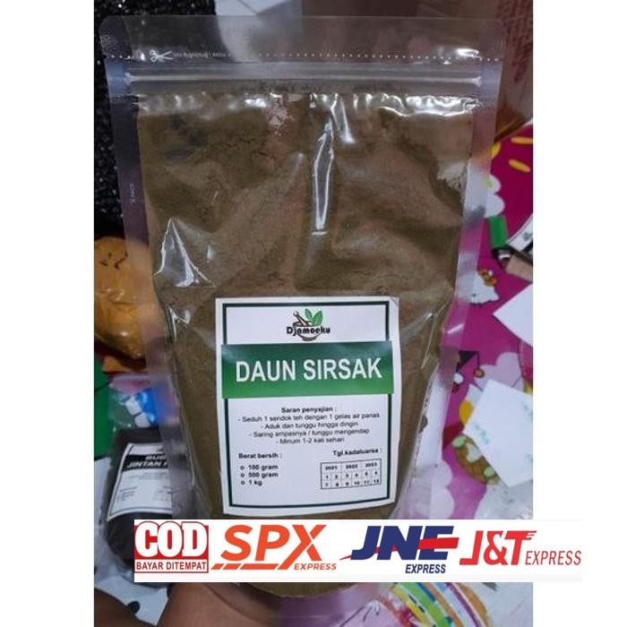 

Good Quality Daun Sirsak Bubuk 100 Gram - Murni 100% Daun Herbal Kering