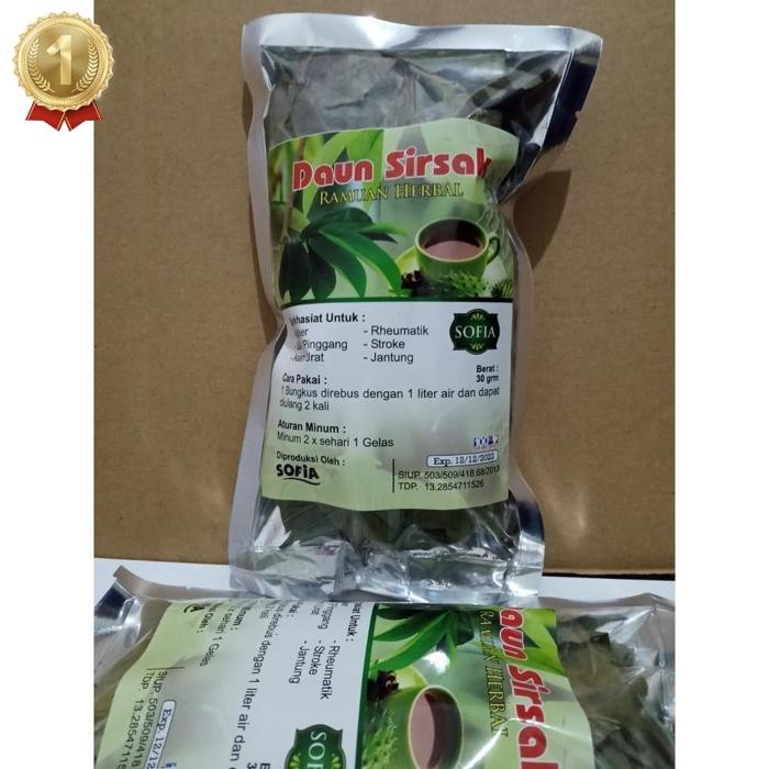 

New Teh Herbal Daun Sirsak (Foil Abbas) Efektif Mengatasi Kanker Daun Herbal Asli Kalimantan