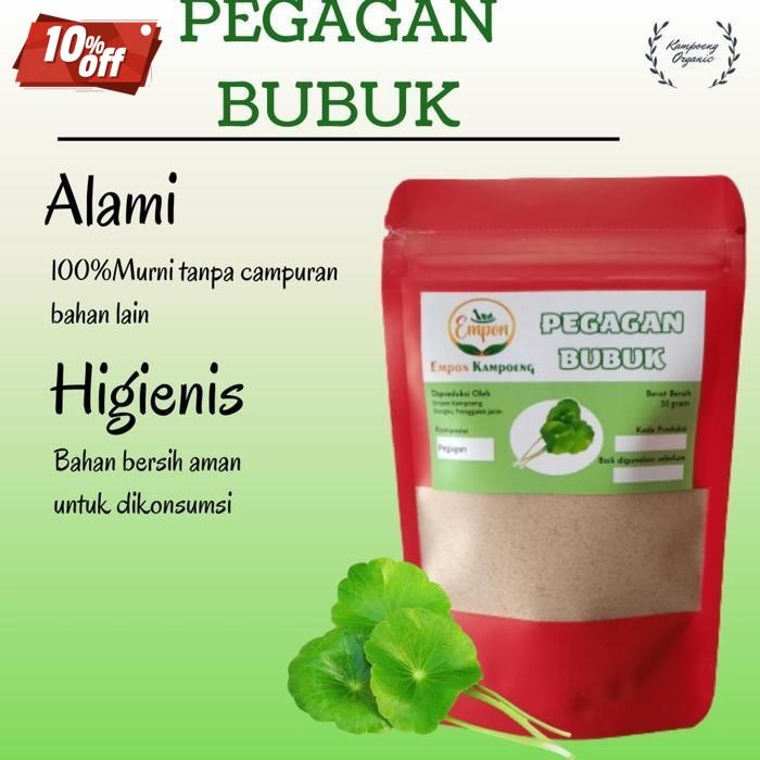 

Terlaris Daun Pegagan Antanan Bubuk Murni Organik Minuman Jamu Herbal Rempah Tradisional Serbuk Asli Alami Centella Asiatica Powder Organic Daun Herbal Alami