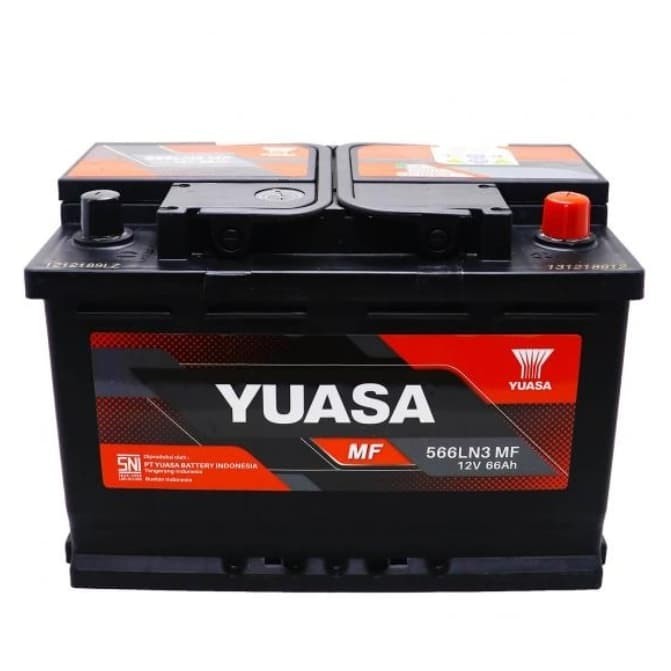 Aki Yuasa MF 566LN3 (Aki Kering) | Untuk Mobil Toyota Innova Venturer Diesel, All New Innova Diesel,