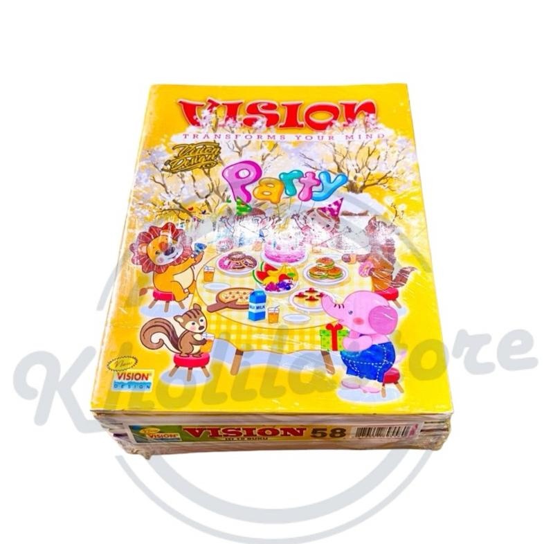 

Buku Tulis Vision 58 lembar isi 10 pcs LARIS