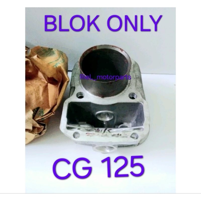 Cylinder block (PLS) CG125 / CG 125 blok seher boring