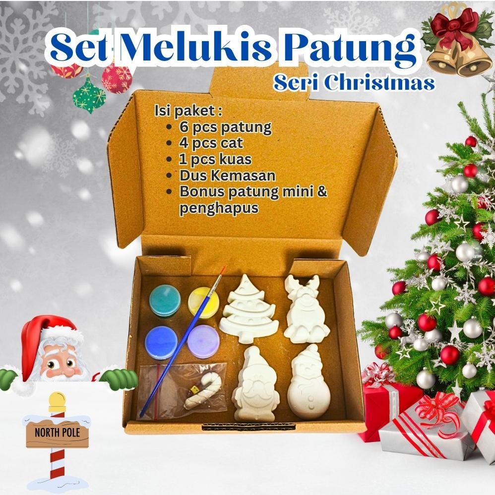 

Premium Set Melukis Edisi Khusus Gypsum Patung Lukis Painting Kit Akrilik Acrylic Mewarnai Patung Gipsum Coloring Jaminan Mutu