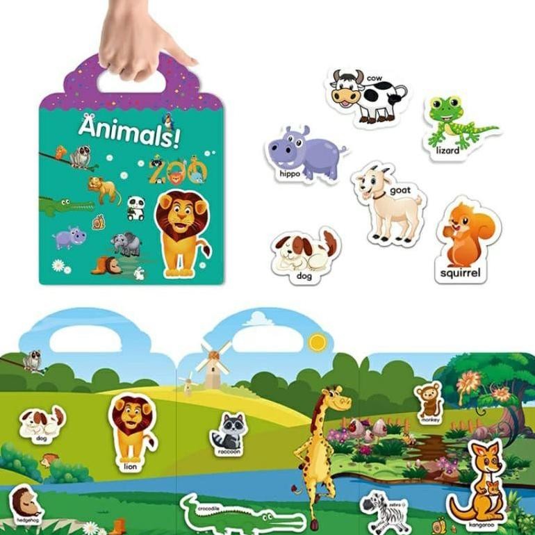 

Jaminan Mutu Termurah Buku Sticker Jelly Anak / Reusable Sticker Jelly / Sticker Activity Book Mainan Edukasi Anak Aktivitas Gunting Tempel Racun Shopee