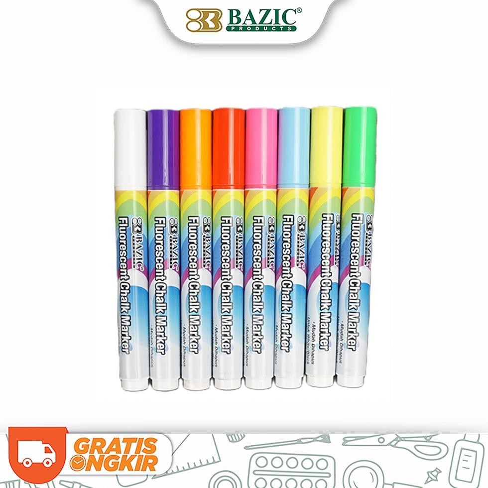 

Terpopuler Promo Bazic Fluorescent Chalk Marker - Spidol Kaca / Plastik / White & Blackboard Paling Laris Premium