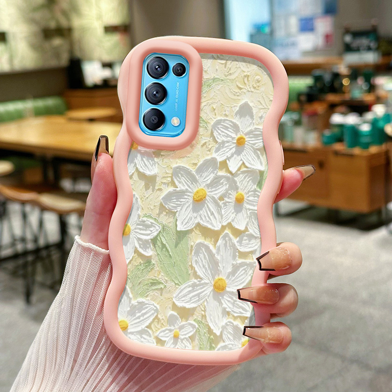 Casing Hp Untuk OPPO Reno 5 4G Reno 5 5G Reno 5K 5G Find X3 Lite Case Casing seri Warna Macaron Soft