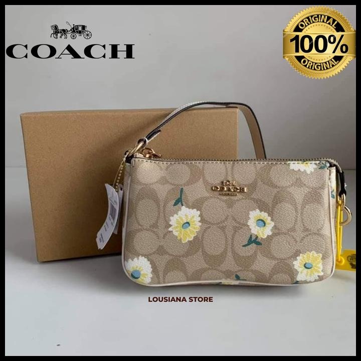 Coach C3357 Nolita 15 En Signature Lienzo Con Daisy Print