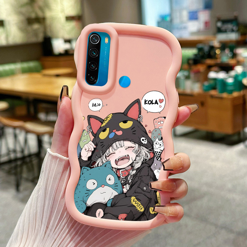 Casing Hp Untuk Xiaomi Redmi Note 8 Note 8T Case Casing Softcase Totoro Girl HP Kesing ponsel penutu