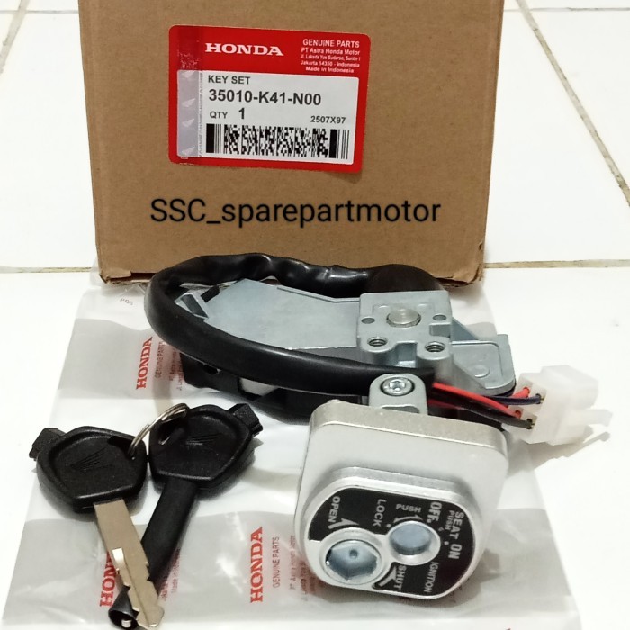 KUNCI KONTAK SET SUPRA X125 FI SUPRA 125 HELM IN K41 KYZ HONDA K41