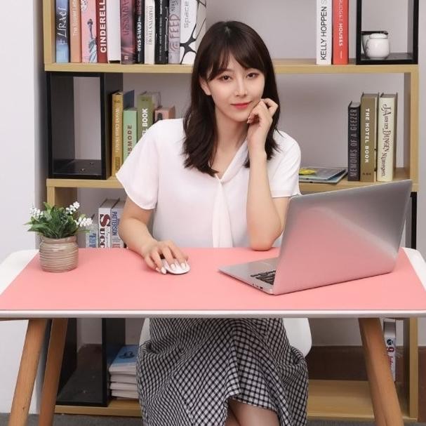 Alas Meja Laptop Mouse Cangkir Anti Slip Alas Komputer Lebar Anti AIR SMD