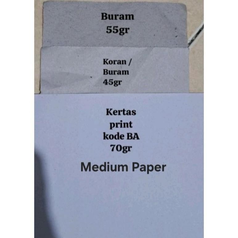 

io-98 PROMO MURAH !! Kertas HVS Print | Fotokopi A4 dan F4 70 Gram Premium