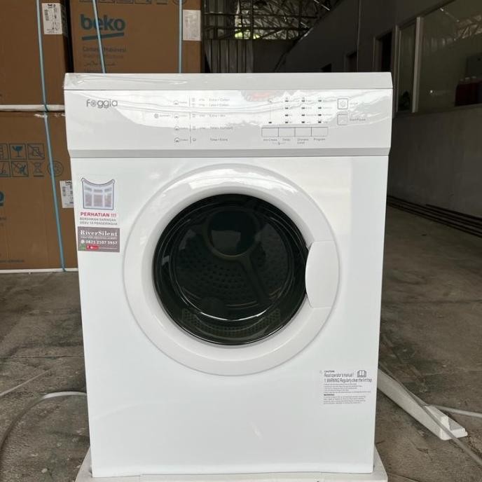 Tersedia Mesin Pengering Gas Pakaian Foggia 10,5 Kg | Mesin Laundry