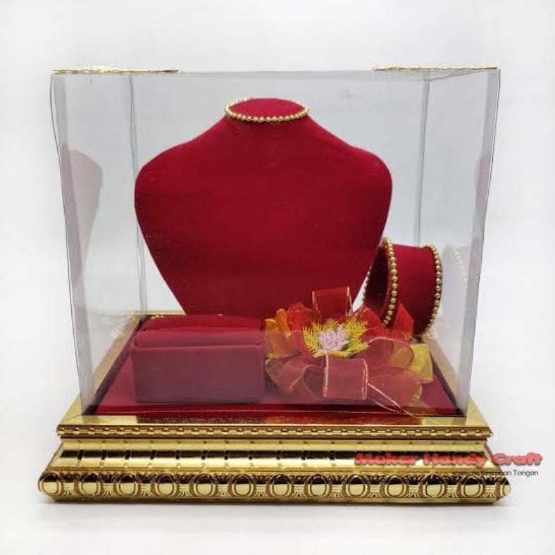 

SPECIAL Kotak hantaran maskawin kompit tempat meskawin seserahan pernikahan fullsetVVSet Hantaran Seserahan Perkawinan - Tempat Perhiasan Komplit - Tempat Perhiasan Seserahan Kalung Gelang Cincin - Tempat Perhiasan sd-5