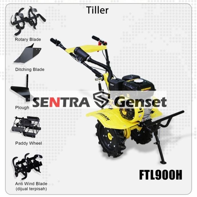Skuyy Mesin Cultivator Traktor Bajak Sawah Firman Ftl900H Packing Aman