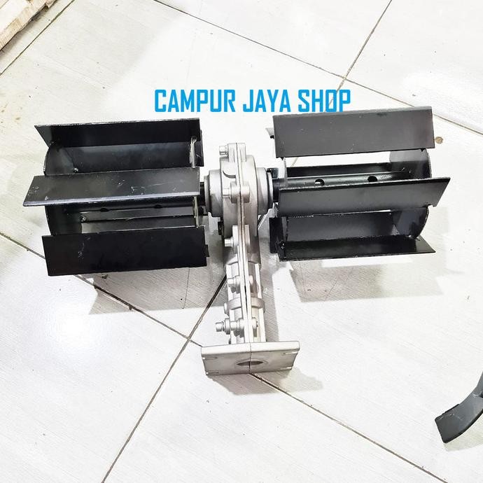 Penyiang Gulma Mesin Potong Rumput Weeder Head Mata Bajak Mini Roll -