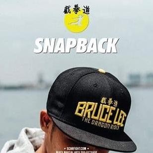 TOPI SNAPBACK SCARFIGHT BRUCE LEE HAT