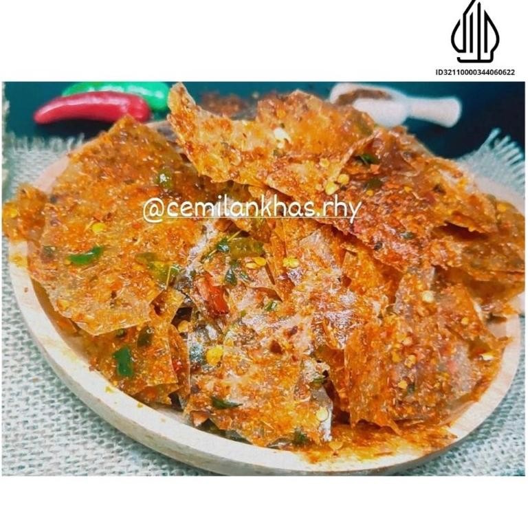 

Original Keripik Kaca Pedas Daun Jeruk 1Kg Grosir