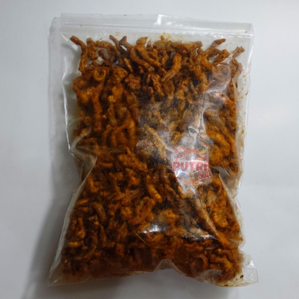 

Original Keripik Usus Ayam 1Kg Daun Jeruk Premium