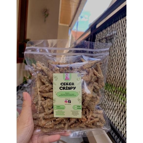 

10.10 Keripik Ceker Crispy 250Gr Kriuk Cikruh Original & Pedas Gurih Jajanan Cemilan Kerupuk Krispi Renyah Murah