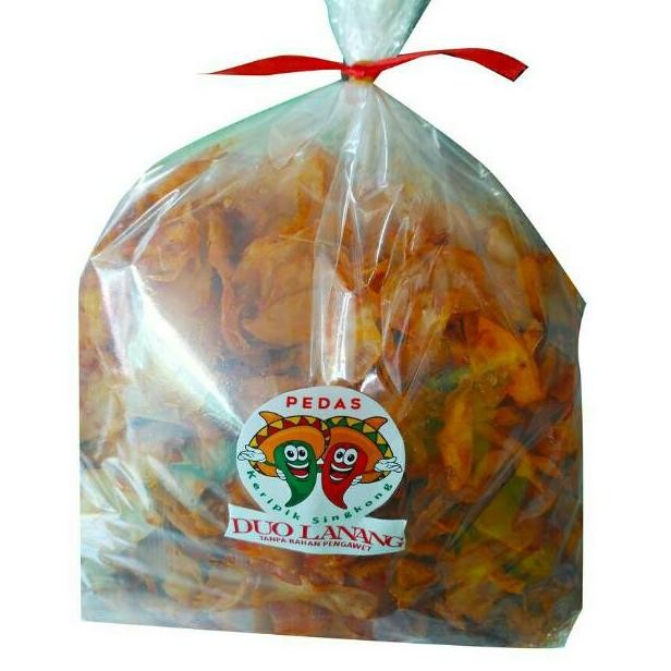 

Flash Sale Keripik Singkong Pedas Balado 100% Cabe Asli @1 Kilogram Grosir