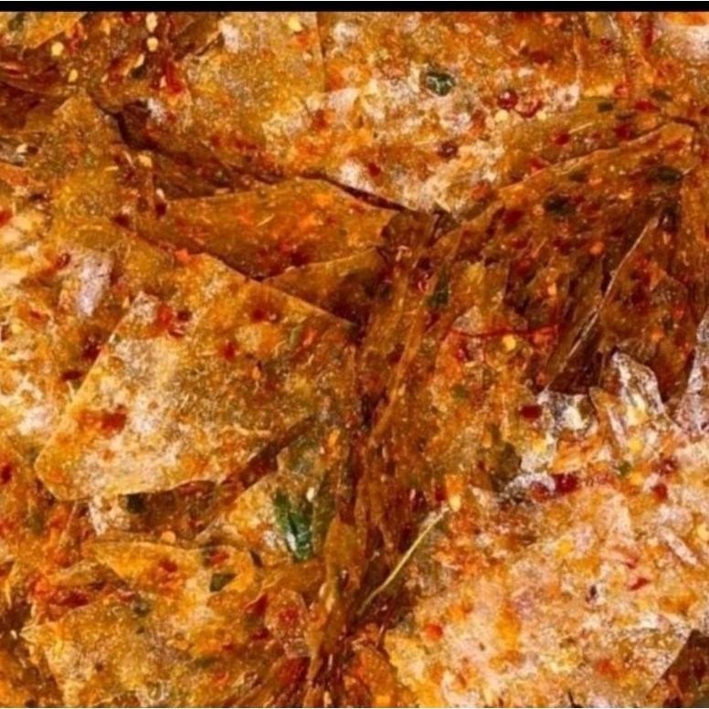 

Discount Kripca Kripik Kaca Pedas Daun Jeruk 500Gram High Quality