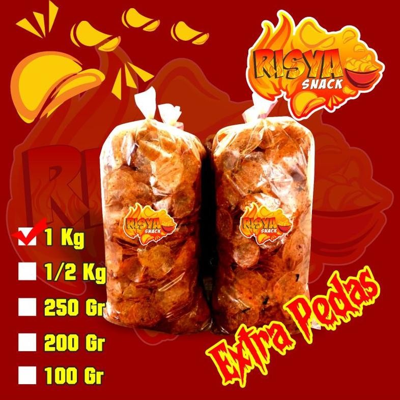 

Sale Keripik Kaca 1Kg/Extra Pedas Daun Jeruk Grosir